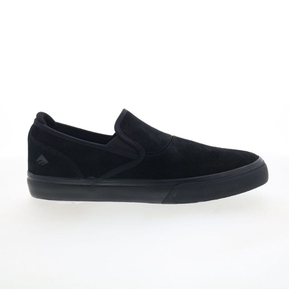Emerica Mens Wino G6 Slip-On Black Shoes (NWT)